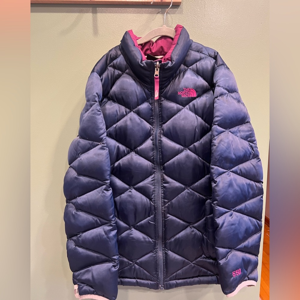The North Face girls 550 coat